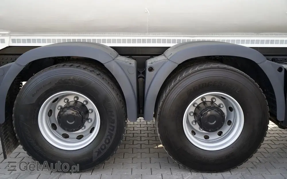 MAN TGS 35.440 / 8X4 / WYWROTKA TYLNOZSYPOWA / HYDROKLAPA / MANUAL  / EURO 5 