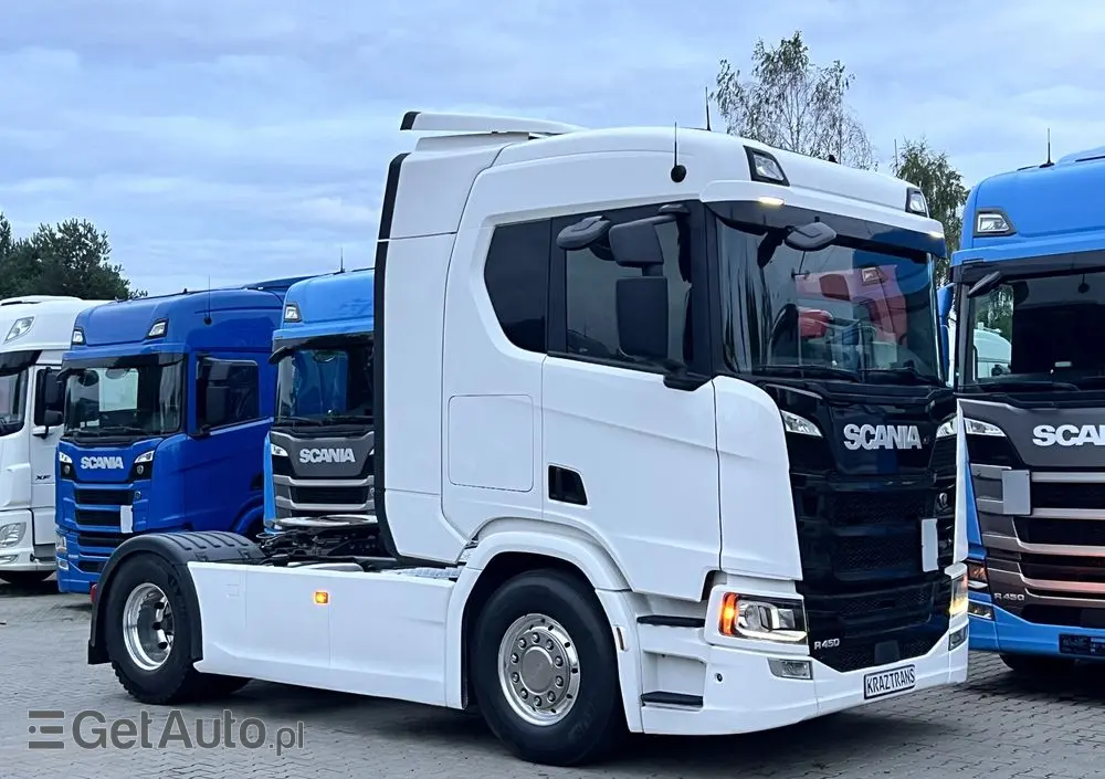 SCANIA R450 z Niemiec cała na poduszce x6 hydraulika ASO Scania Full LED NAVI 