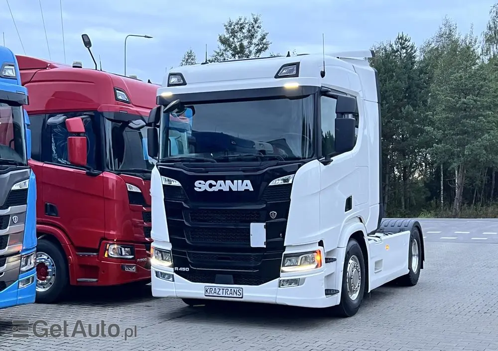 SCANIA R450 z Niemiec cała na poduszce x6 hydraulika ASO Scania Full LED NAVI 
