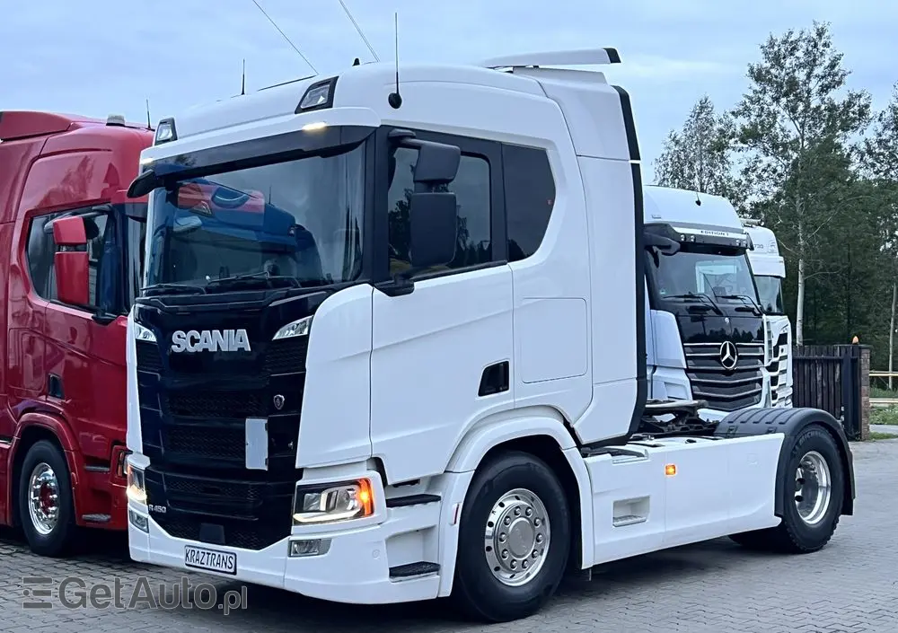 SCANIA R450 z Niemiec cała na poduszce x6 hydraulika ASO Scania Full LED NAVI 