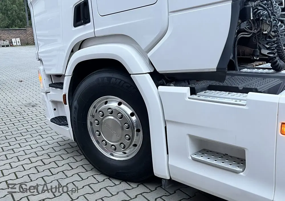 SCANIA R450 z Niemiec cała na poduszce x6 hydraulika ASO Scania Full LED NAVI 