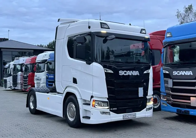 SCANIA R450 z Niemiec cała na poduszce x6 hydraulika ASO Scania Full LED NAVI 