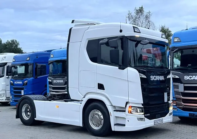 SCANIA R450 z Niemiec cała na poduszce x6 hydraulika ASO Scania Full LED NAVI 