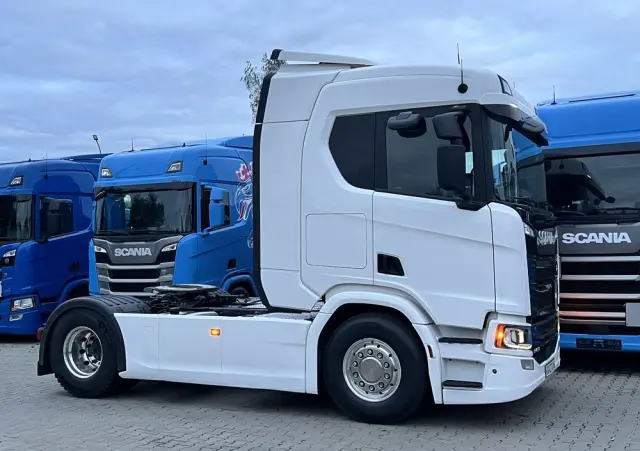 SCANIA R450 z Niemiec cała na poduszce x6 hydraulika ASO Scania Full LED NAVI 