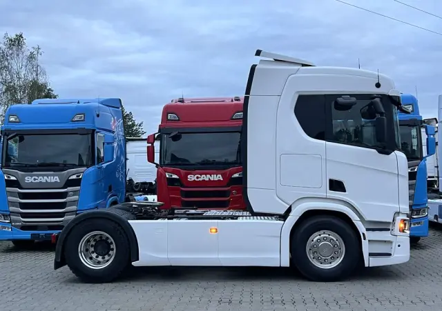 SCANIA R450 z Niemiec cała na poduszce x6 hydraulika ASO Scania Full LED NAVI 