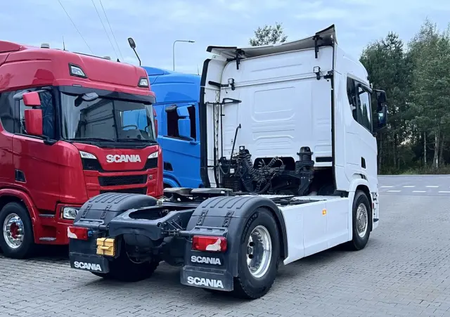 SCANIA R450 z Niemiec cała na poduszce x6 hydraulika ASO Scania Full LED NAVI 