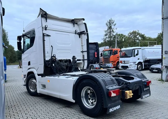 SCANIA R450 z Niemiec cała na poduszce x6 hydraulika ASO Scania Full LED NAVI 