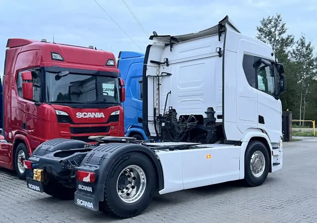 SCANIA R450 z Niemiec cała na poduszce x6 hydraulika ASO Scania Full LED NAVI 