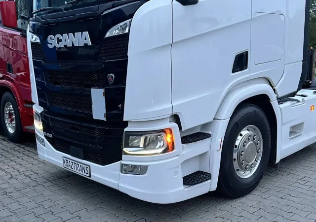 SCANIA R450 z Niemiec cała na poduszce x6 hydraulika ASO Scania Full LED NAVI 