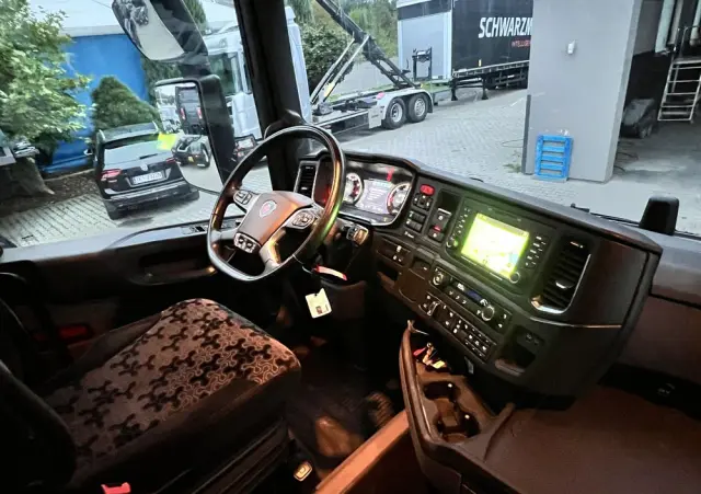 SCANIA R450 z Niemiec cała na poduszce x6 hydraulika ASO Scania Full LED NAVI 