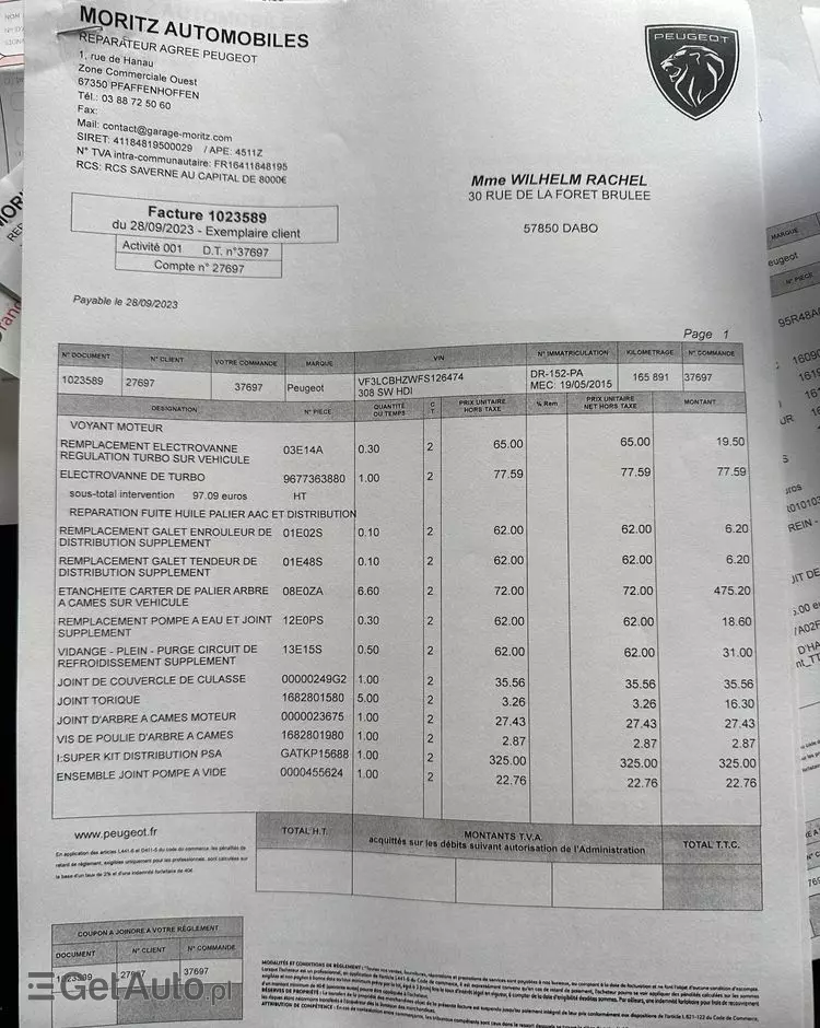 PEUGEOT 308 SW 1.6 BlueHDi Active S&S