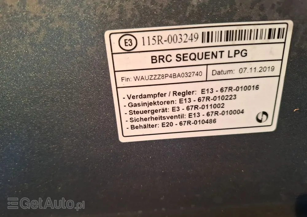 AUDI A3 Sportback 1.6 Ambition