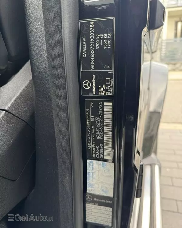 MERCEDES-BENZ Klasa G AMG 