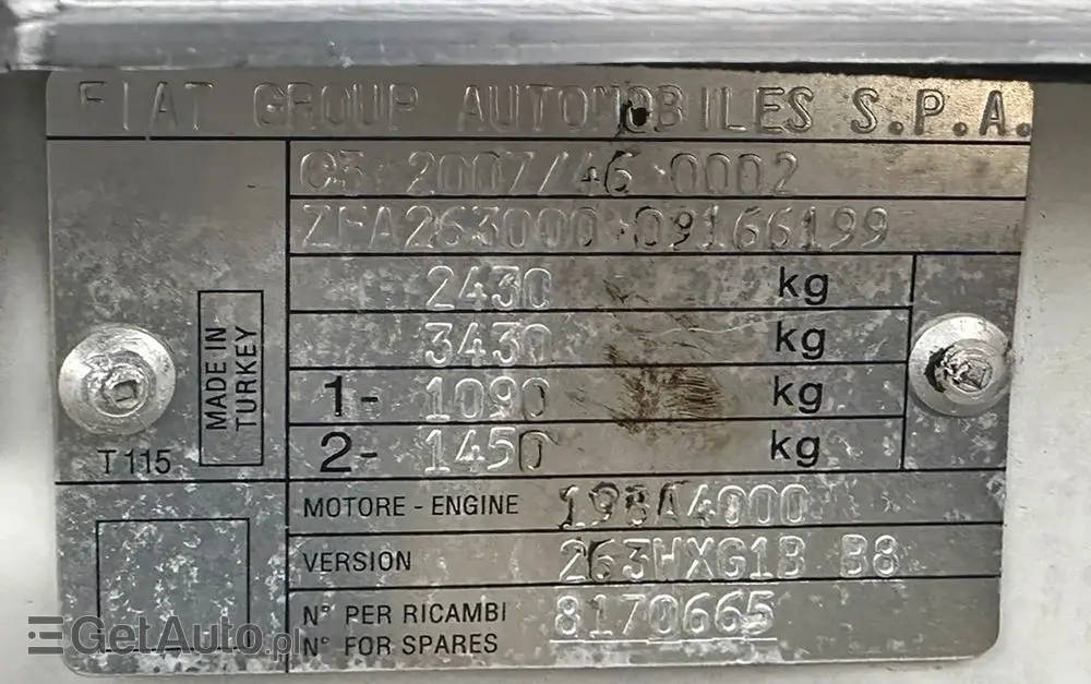 FIAT Doblo 1.4 T-Jet 16V Dynamic