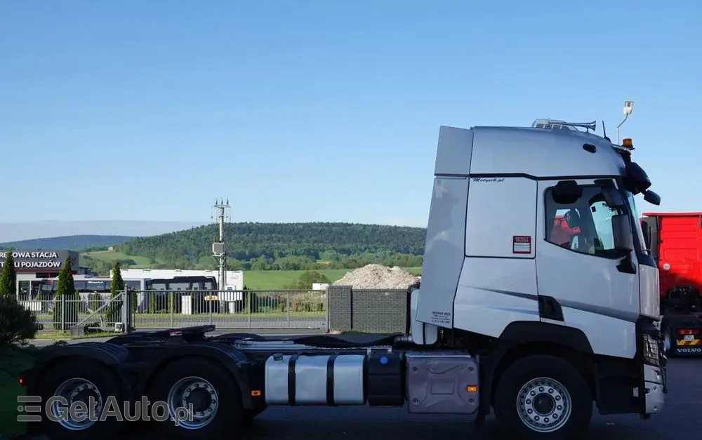 RENAULT C 520  / 6x4 / HYDRAULIKA / RETARDER /  KLIMA POSTOJOWA / 3 OSIOWY CIĄGNIK SIODŁOWY / DMC: 100 000 KG !! / BOGATE WYPOSAŻENIE 