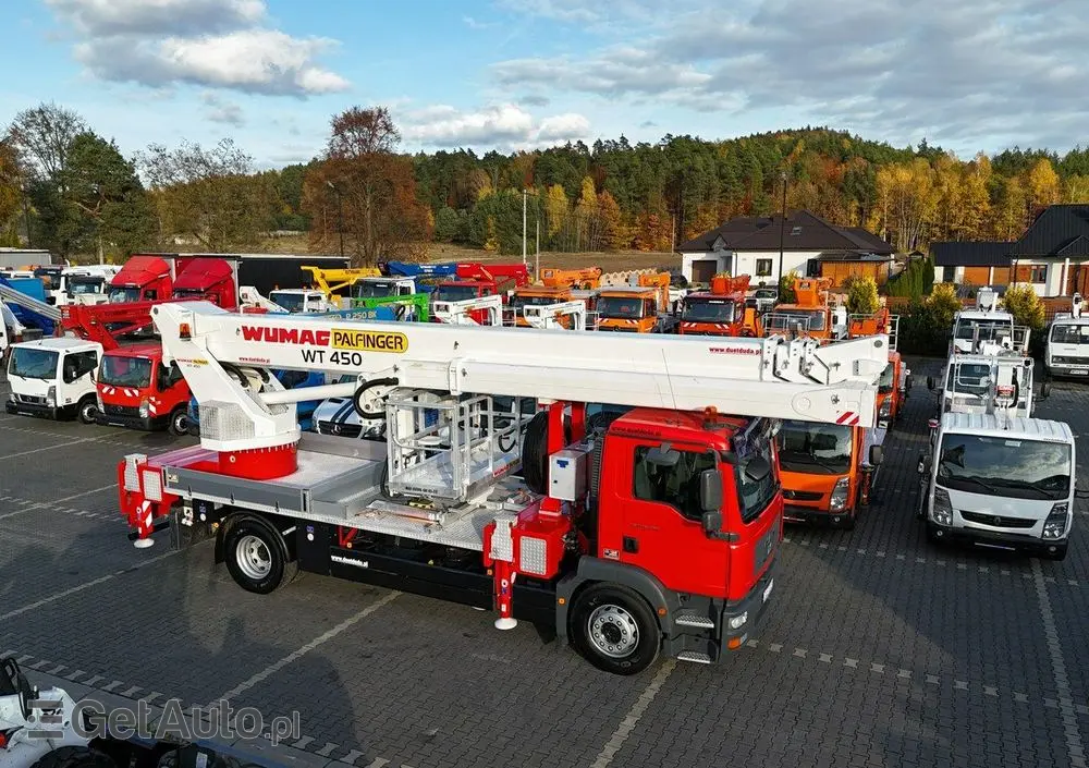 MAN TGM 18.280 Zwyżka WUMAG WT 450 Podnośnik Koszowy 