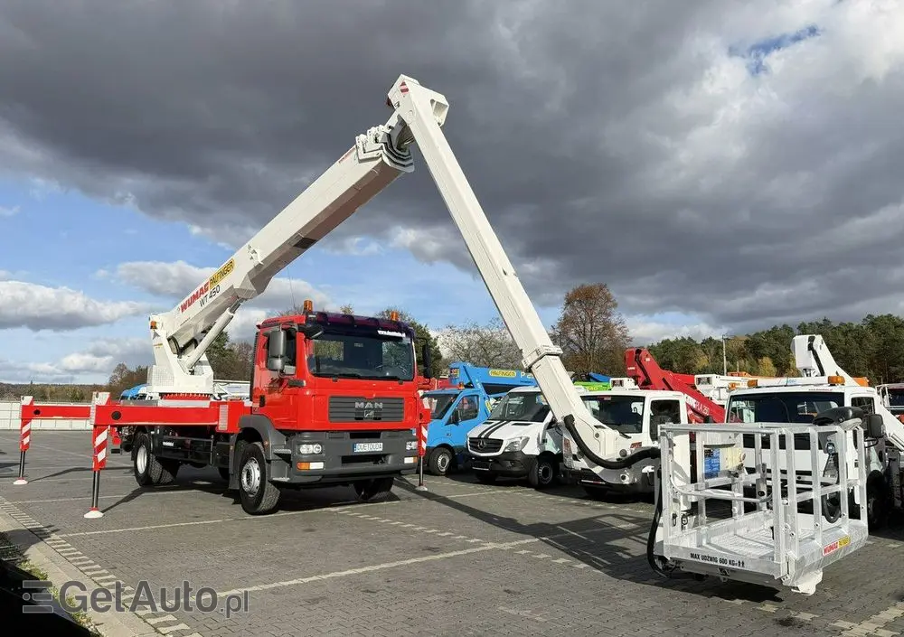 MAN TGM 18.280 Zwyżka WUMAG WT 450 Podnośnik Koszowy 