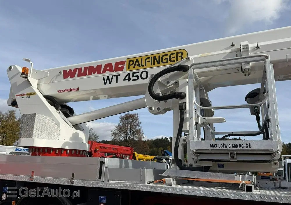 MAN TGM 18.280 Zwyżka WUMAG WT 450 Podnośnik Koszowy 