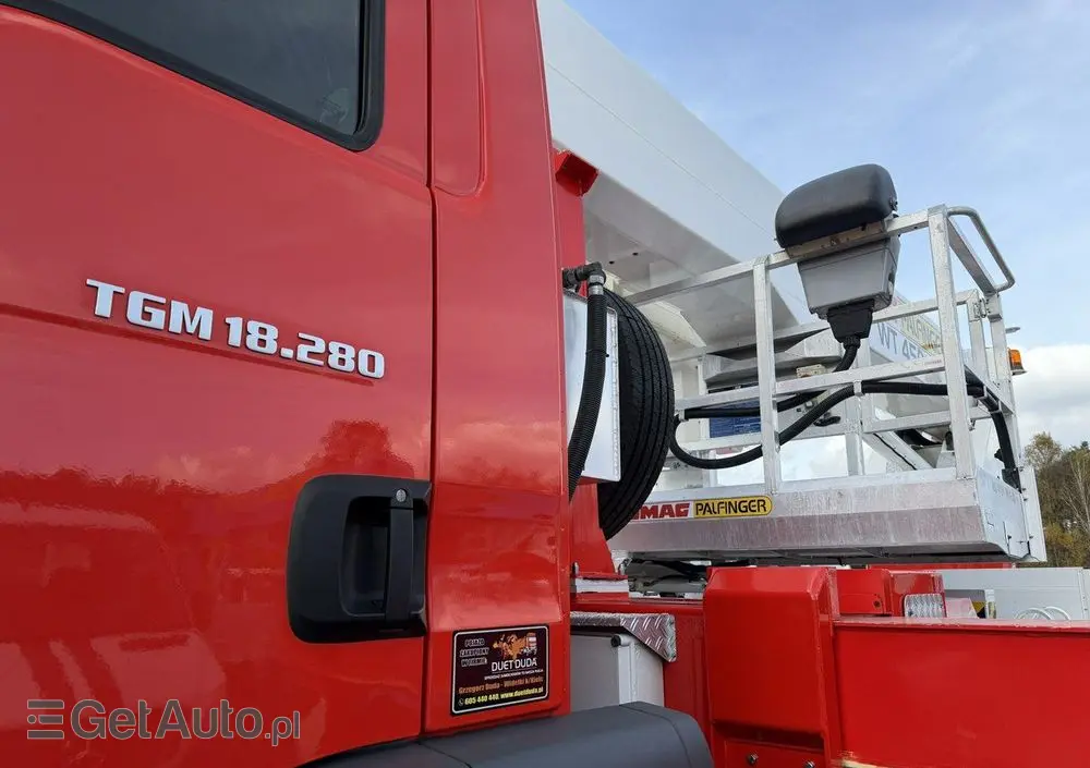 MAN TGM 18.280 Zwyżka WUMAG WT 450 Podnośnik Koszowy 