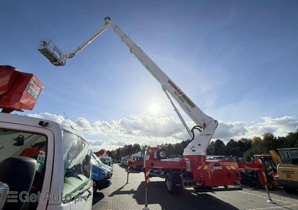 MAN TGM 18.280 Zwyżka WUMAG WT 450 Podnośnik Koszowy 