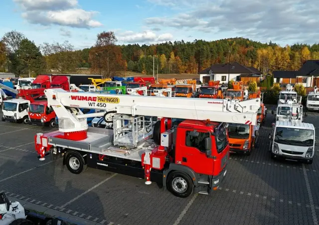 MAN TGM 18.280 Zwyżka WUMAG WT 450 Podnośnik Koszowy 