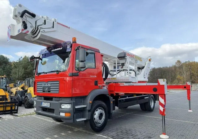 MAN TGM 18.280 Zwyżka WUMAG WT 450 Podnośnik Koszowy 