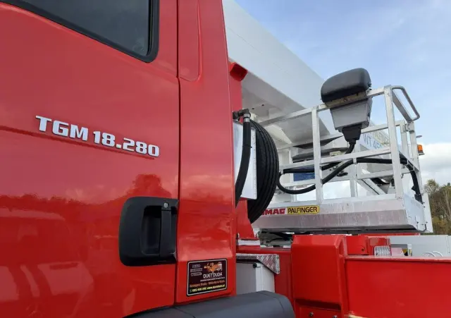 MAN TGM 18.280 Zwyżka WUMAG WT 450 Podnośnik Koszowy 