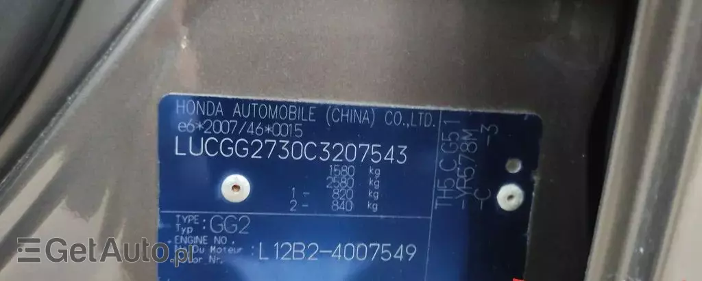 HONDA Jazz 1.2 i-VTEC (90 KM)