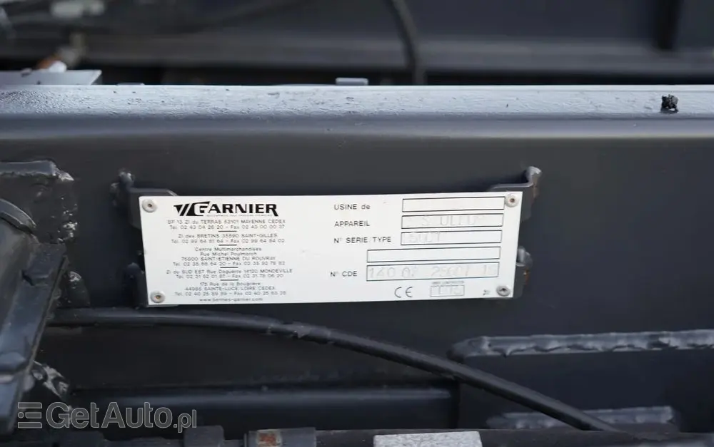 SCANIA P 280 / 4X2 / RAMA - 4,9 M / + HDS HMF 635 / UDŹWIG 1 500 KG / MAX WYSÓW 6,9 M / CHWYTAK / 