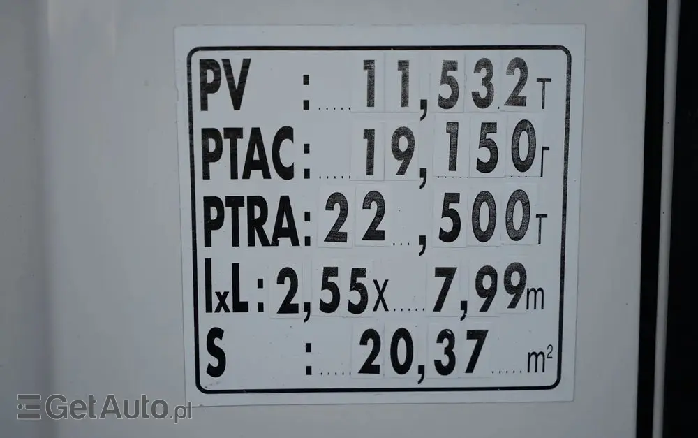 SCANIA P 280 / 4X2 / RAMA - 4,9 M / + HDS HMF 635 / UDŹWIG 1 500 KG / MAX WYSÓW 6,9 M / CHWYTAK / 
