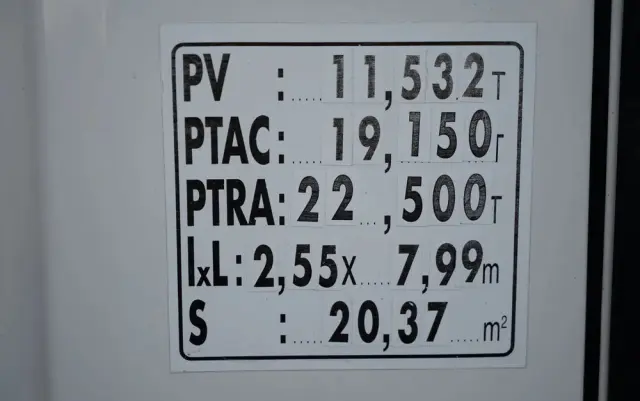 SCANIA P 280 / 4X2 / RAMA - 4,9 M / + HDS HMF 635 / UDŹWIG 1 500 KG / MAX WYSÓW 6,9 M / CHWYTAK / 