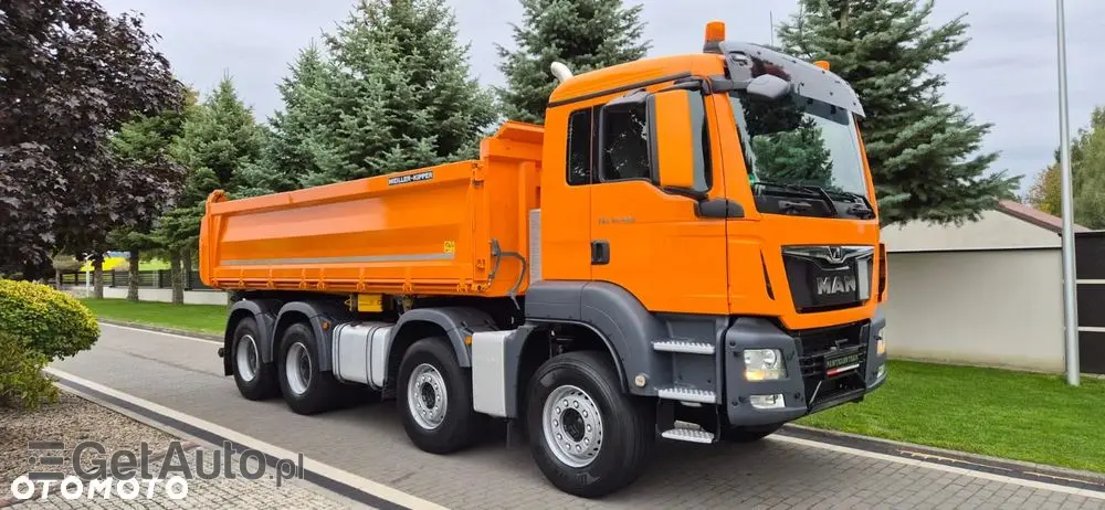 MAN MAN///TGS///35.420///2018/// 8X4///MEILLER-KIPPER/// 3 STRONNY WYWROT/// STAN BARDZO DOBRY 