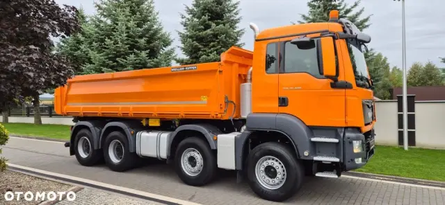 MAN MAN///TGS///35.420///2018/// 8X4///MEILLER-KIPPER/// 3 STRONNY WYWROT/// STAN BARDZO DOBRY 