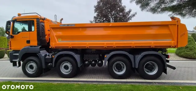 MAN MAN///TGS///35.420///2018/// 8X4///MEILLER-KIPPER/// 3 STRONNY WYWROT/// STAN BARDZO DOBRY 