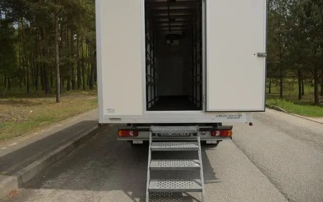 FIAT DUCATO 2.3 180KM KONTENER SKLEP OBWOŹNY, Regały, WARSZTAT 