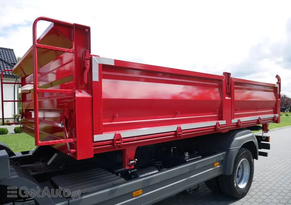 MERCEDES-BENZ ATEGO 1524 WYWROTKA 3-STRONNA, NISKI PRZEBIEG, STAN IDEALNY 