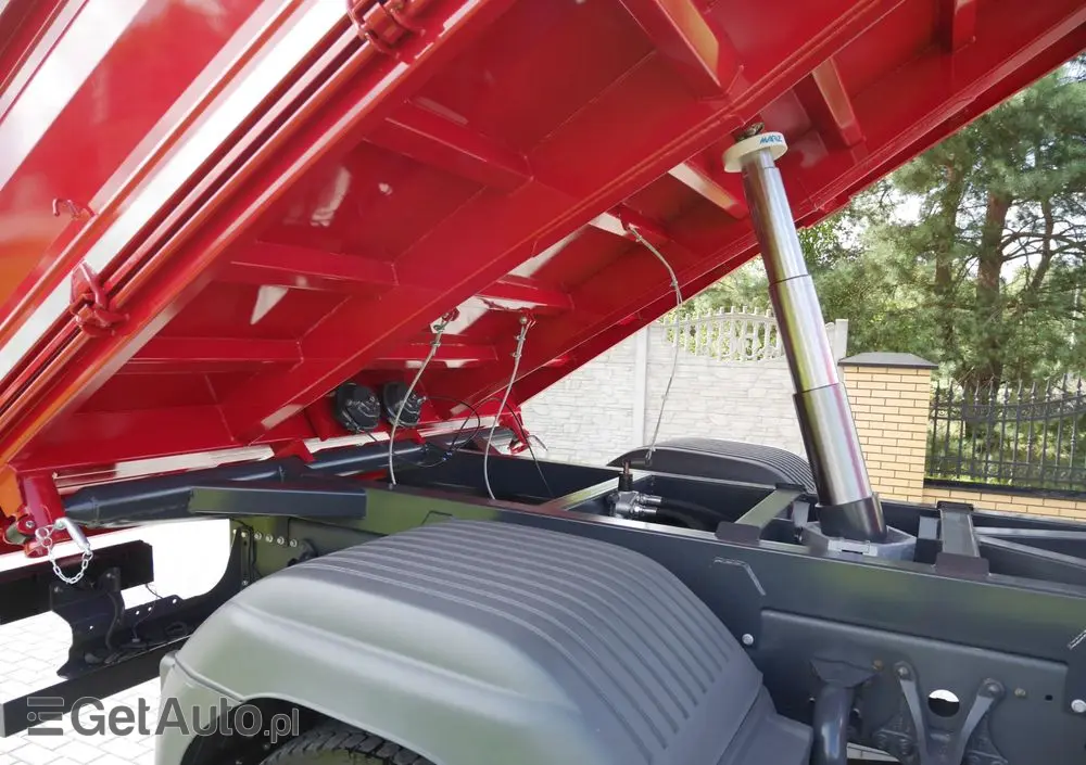 MERCEDES-BENZ ATEGO 1524 WYWROTKA 3-STRONNA, NISKI PRZEBIEG, STAN IDEALNY 