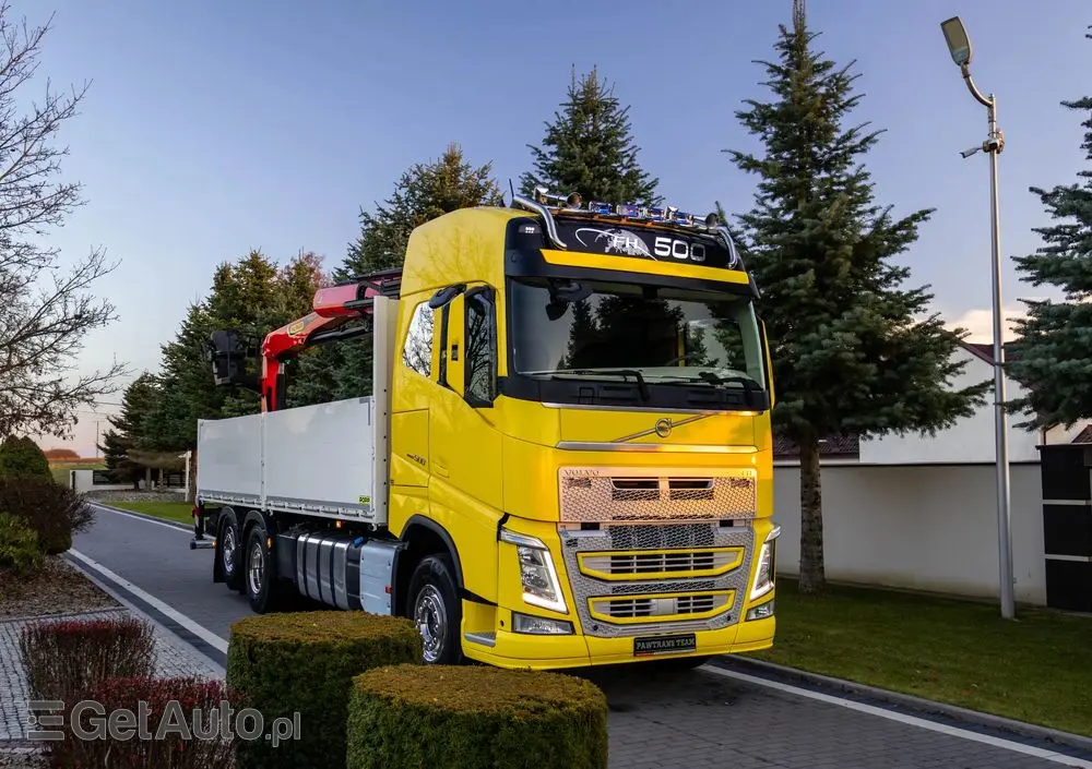 VOLVO VOLVO///FH///500///2018///HDS/// PALFINGER///PK22.001L///PILOT/// ROTATOR///CHWYTAK///OŚ SKRĘTNA/// BADANIE UDT///STAN BARDZO DOBRY/// 
