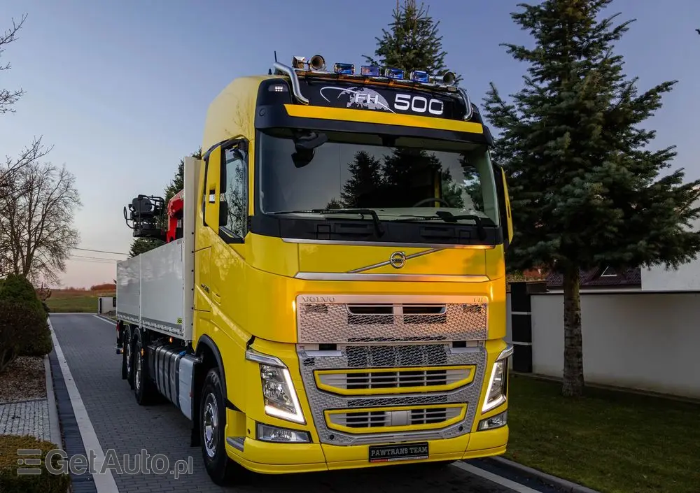 VOLVO VOLVO///FH///500///2018///HDS/// PALFINGER///PK22.001L///PILOT/// ROTATOR///CHWYTAK///OŚ SKRĘTNA/// BADANIE UDT///STAN BARDZO DOBRY/// 