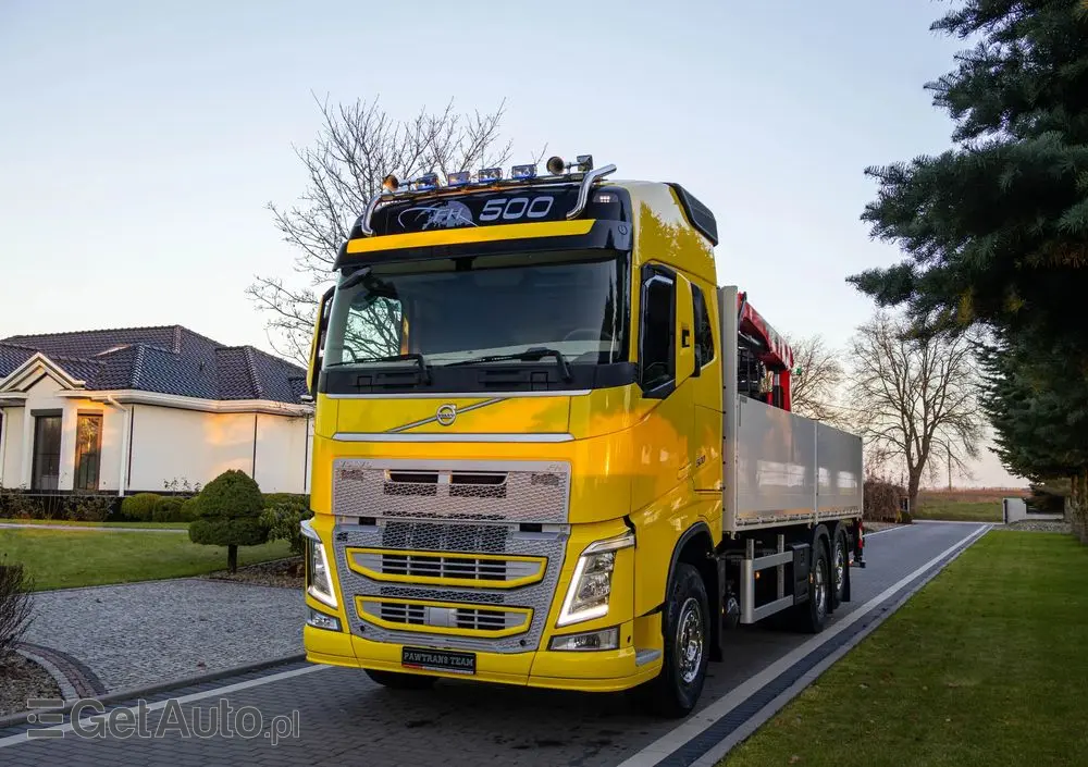 VOLVO VOLVO///FH///500///2018///HDS/// PALFINGER///PK22.001L///PILOT/// ROTATOR///CHWYTAK///OŚ SKRĘTNA/// BADANIE UDT///STAN BARDZO DOBRY/// 