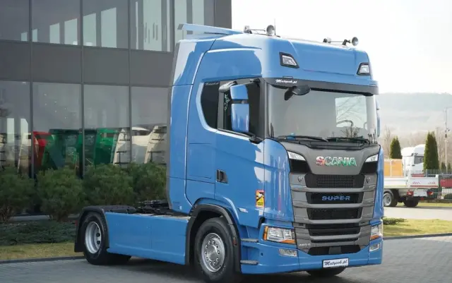 SCANIA S 460 / RETARDER / KLIMA POSTOJOWA / OPONY 100% 