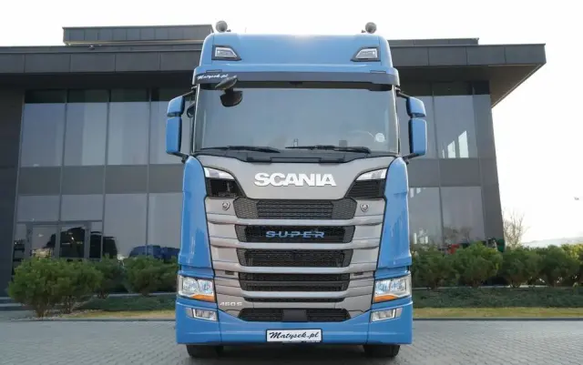 SCANIA S 460 / RETARDER / KLIMA POSTOJOWA / OPONY 100% 