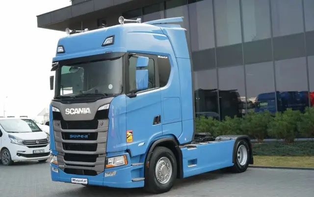 SCANIA S 460 / RETARDER / KLIMA POSTOJOWA / OPONY 100% 