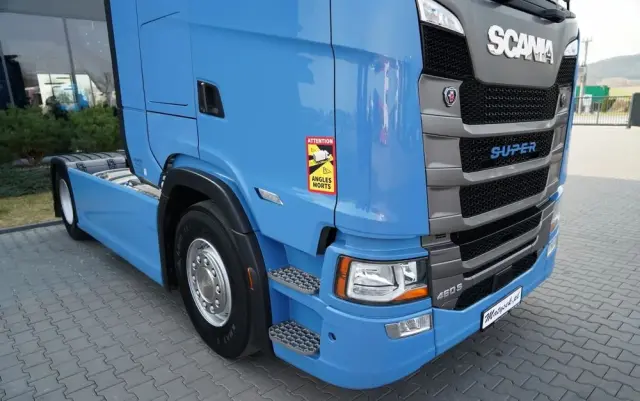 SCANIA S 460 / RETARDER / KLIMA POSTOJOWA / OPONY 100% 
