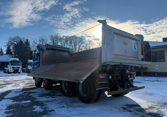 MAN 35.460 TGS wywrotka 8x4, 3-str. MEILLER, BORDMATIC, 250 t.km., TOP! 