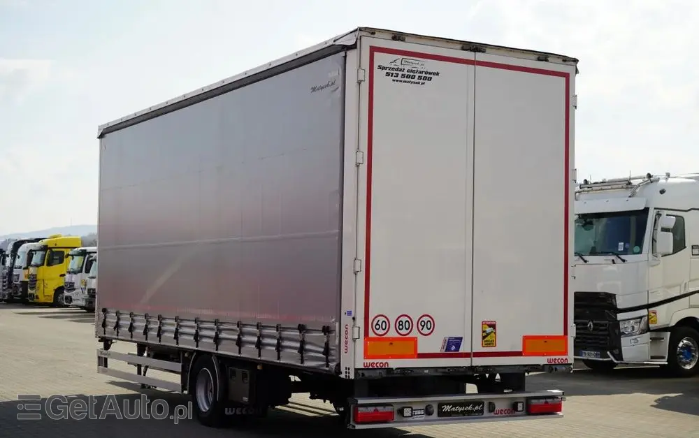 WECON PRZYCZEPA - 7,7 M / TANDEM /  SAF / 2022 ROK 