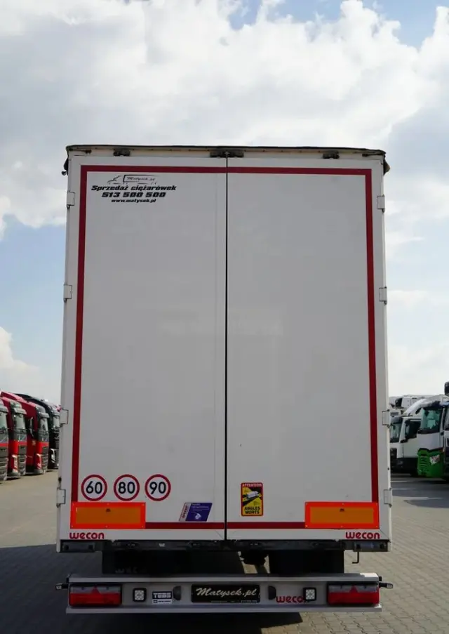 WECON PRZYCZEPA - 7,7 M / TANDEM /  SAF / 2022 ROK 