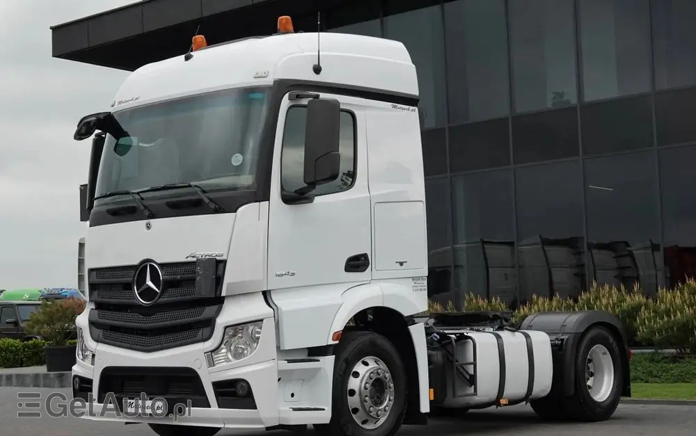 MERCEDES-BENZ ACTROS 1843 / RETARDER /  ALUFELGI / EURO 6 / SPROWADZONY 