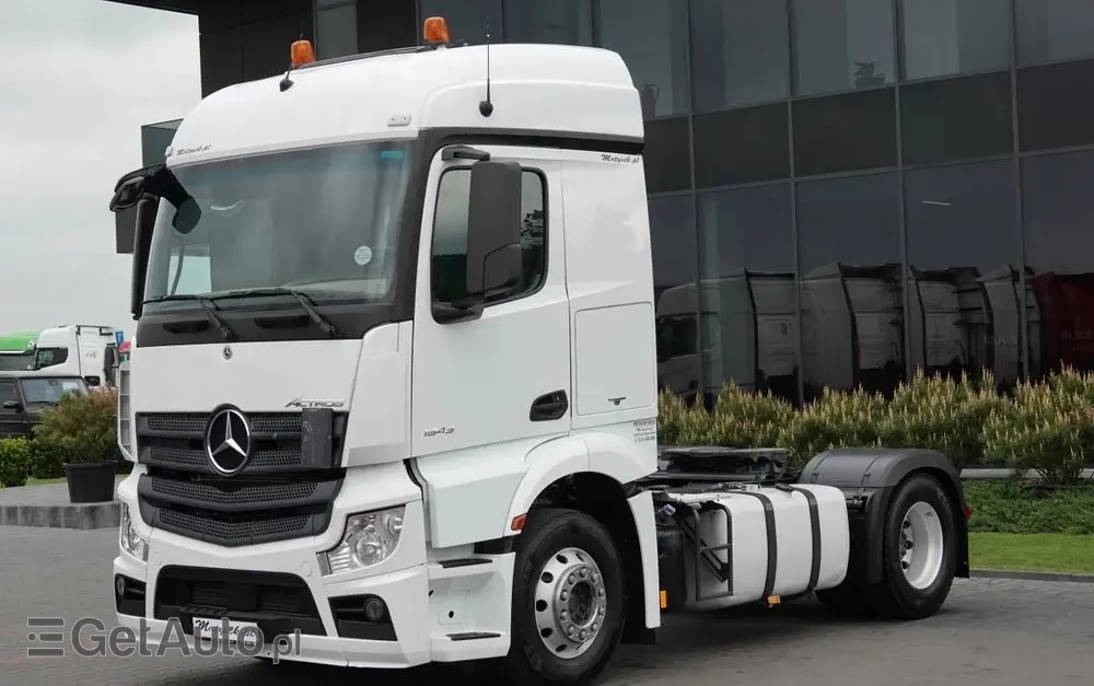 MERCEDES-BENZ ACTROS 1843 / RETARDER /  ALUFELGI / EURO 6 / SPROWADZONY 