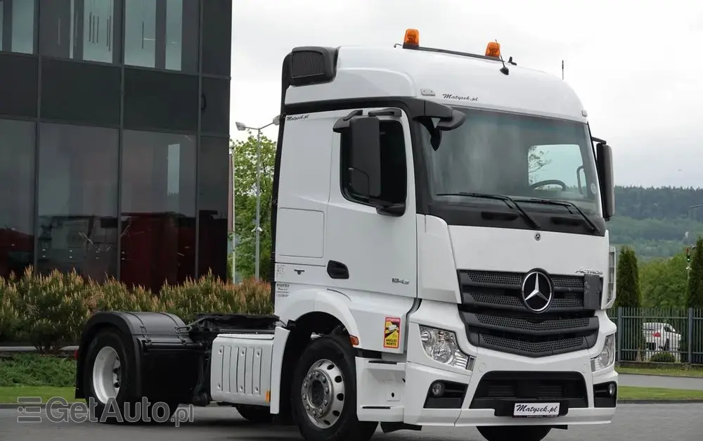 MERCEDES-BENZ ACTROS 1843 / RETARDER /  ALUFELGI / EURO 6 / SPROWADZONY 